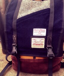 master-piece | Harris Tweed "SLASH3"(バックパック/リュック)