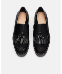 ZARA | タッセル付きモカシン(モカシン/デッキシューズ)