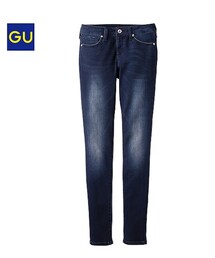 GU | ストレッチプラススキニージーンズ(デニムパンツ)