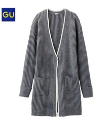 GU | ニットロングガウン(カーディガン/ボレロ)