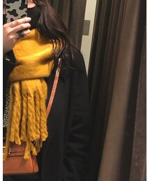 ZARA | ノーカラーコート
