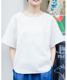 リンネル×SELF+SERVICE コラボアイテム | Tシャツ/カットソー