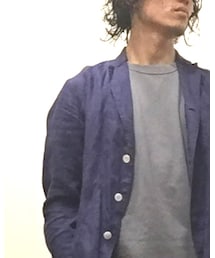 ORCIVAL | ノーカラージャケット