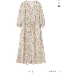 GU | 花柄ワンピース(ワンピース/ドレス)