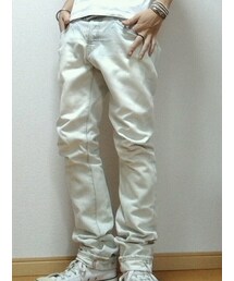 MofM(manofmoods) | bleach denim(パンツ)