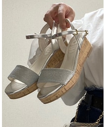 NOFALL sango | ラメストラップサンダル(サンダル)