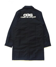 GOOD DESIGN SHOP COMME des GARCONS | GOOD DESIGN SHOP × LE LABOUREUR CDG LOGO work jacket(カバーオール)
