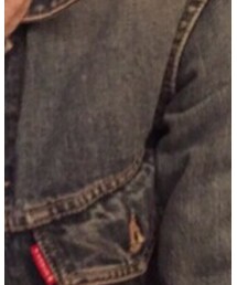 ガンジス川でウオッシュしたカリフォルニアブルー | ガンジス川でウオッシュしたカリフォルニアブルー(デニムジャケット)