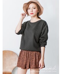 catworld | 不規則小豹點好搭褲裙(スカート)