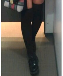 no brand | 黑色膝上襪(タイツ/ストッキング)