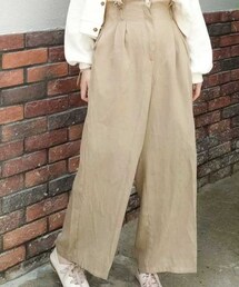 OLIVE des OLIVE | 花苞阔腿裤(パンツ)