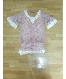 INGNI | ピンク花柄チュニック(チュニック)