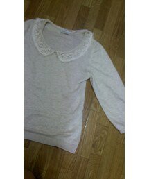 earth music&ecology | 衿付きニット(ニット/セーター)