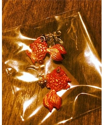 ★ | 金魚イヤリング(イヤリング)