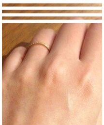 jupiter GOLD LABEL | リング