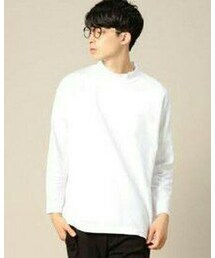 BEAUTY&YOUTH UNITED ARROWS | ワイドモックネックTシャツ(Tシャツ/カットソー)