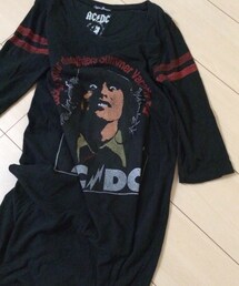 HYSTERIC GLAMOUR | ヒステリックグラマーAC/DCワンピース(Tシャツ/カットソー)
