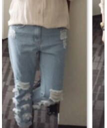 chica blanca | デニムパンツ