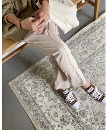 CFT. | CENTER SEAM  FLARE PT/CREAM(その他パンツ)