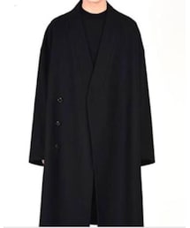 LAD MUSICIAN | ノーカラー ビッグシルエットコート(ジャケット/アウター)