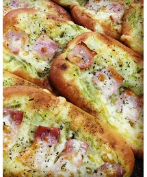 久々の🍞 | ポテト&ベーコンのフォカッチャ🍞(食器/キッチン)