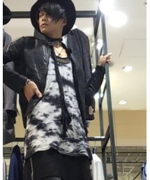 SEANA | 夏のエロチャラアイテム。ロング丈タンクとメッシュのジップアップタンクのアンサンブル。別々にも使用。(タンクトップ)