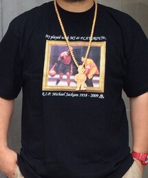HALL OF FAME | マイケルジャクソンの追悼Tシャツ(Tシャツ/カットソー)