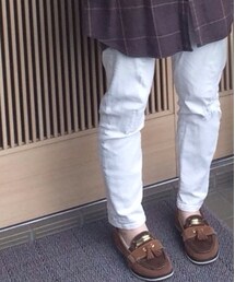 ZARA | ダメージデニム(デニムパンツ)