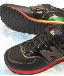 NEW BALANCE | ラスタカラーの574（＾ω＾）(スニーカー)