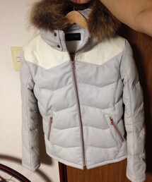 TORNADO MART | オフホワイトのレザーダウン♫(ダウンジャケット/コート)