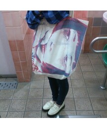 【全面的にタバコ女子】トートバッグ(トートバッグ)