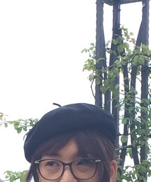 no brand | 下北沢で買った黒ベレー帽(ハンチング/ベレー帽)