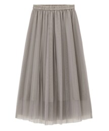 GU | チュールプリーツスカート(スカート)