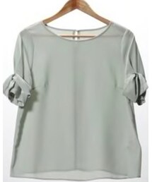 innowave | リボン袖ブラウス(シャツ/ブラウス)