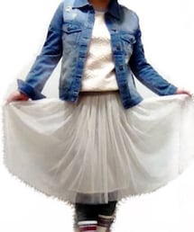 チュールスカート(スカート)