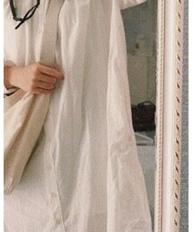 bulle de savon | シャツワンピース