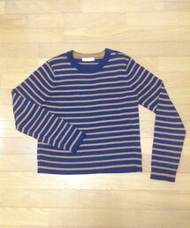 MOUSSY | ボーダーニット(ニット/セーター)