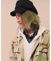 used | キャップばかりもあれなので。(キャスケット)