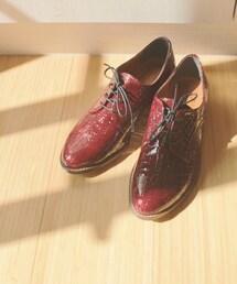 shih | Snake skin pattern leather shoes(ドレスシューズ)
