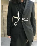 Yohji Yamamoto POUR HOMME(ヨウジヤマモトプールオム)の「ジャケット/アウター(テーラードジャケット)」