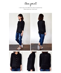 HEART MARKET | 綿麻カーデ(カーディガン/ボレロ)