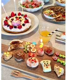 1.4で3歳に！手作りのお祝いランチ＆ケーキ | その他