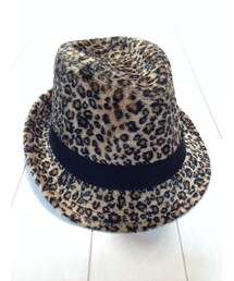 ヒョウ柄ハット(ハット)