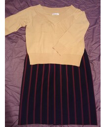 Green　Parks | ストライプタイトスカート(スカート)