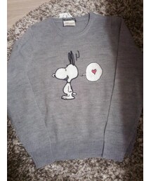 E hyphen world gallery | スヌーピーニット(ニット/セーター)