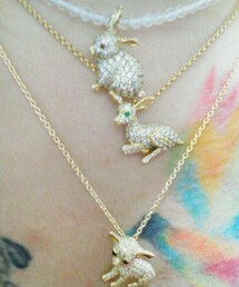JUSTIN DAVIS | JUSTIN DAVIS 
“FOREST ANGEL”
LUCKY“B”
“MARY”
all gold (ネックレス)