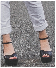 BRUNO PREMI Black sandal(サンダル)