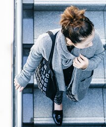 G.V.G.V. | G.V.G.V. Long knit gown(ダウンジャケット/コート)