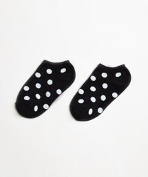 Anden HUD | 泡沫人生．舒棉踝襪(黑色)
(ソックス/靴下)