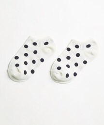 Anden HUD | 白底黑點ㄨㄚˋ(ソックス/靴下)